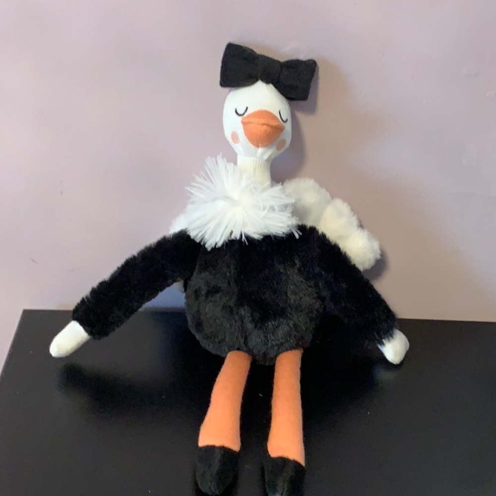 **never used cute ostrich stuffed animal!
